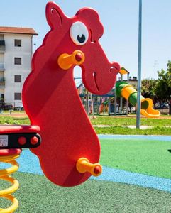 Grand balançoire à ressort en bois pour enfants, avec fonction de balançoire et de jeu, pour extérieur, avec thème animalier, pour aire de <span class=keywords><strong>jeux</strong></span> et lit bébé - Product Image 3