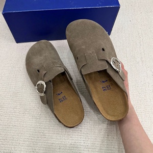 Zapatos de <span class=keywords><strong>Mujer</strong></span> Tipo Mule de Cuero Genuino, Diseño de <span class=keywords><strong>Plataforma</strong></span> Suave, Cómodos, Ligeros y Antideslizantes, Directo de Fábrica - Product Image 6