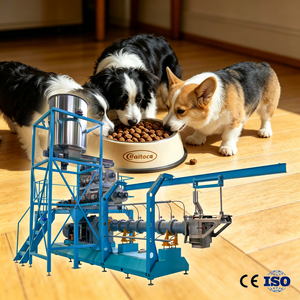 Línea <span class=keywords><strong>de</strong></span> Producción Automática <span class=keywords><strong>de</strong></span> <span class=keywords><strong>Croquetas</strong></span> <span class=keywords><strong>para</strong></span> Perros, Extrusora <span class=keywords><strong>de</strong></span> Alimentos Secos <span class=keywords><strong>para</strong></span> Mascotas, Máquina <span class=keywords><strong>de</strong></span> Alimentos <span class=keywords><strong>para</strong></span> Perros y Gatos - Product Image 1