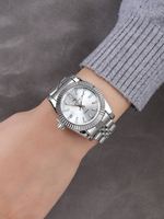 Montre à quartz rétro unique personnalisée pour femmes, bracelet en or rose, petites montres à quartz pour femmes