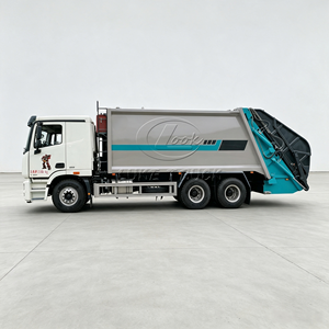 Camión de Basura Compactador Hidráulico Personalizable Foton Auman 6*4 de 23m³ con Control Remoto - Product Image 2