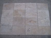 Carrelage en marbre naturel de travertin blanc du Henan, motif français, vente en gros SHIHUI, poli, pour usage intérieur et extérieur
