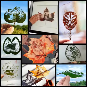 5W có thể gập lại độ chính xác cao sợi Laser đánh dấu máy cho ứng dụng di động hộ gia đình mới sáng tạo khắc gỗ Lá nhựa - Product Image 3