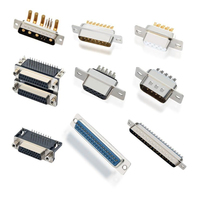 Connecteur D-SUB Mâle Haute Qualité 9 Broches 15 Broches 25 Broches 37 Broches Type à Souder pour Câble Connecteurs de Qualité Supérieure