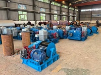 Treuil hydraulique électrique rapide de 5 tonnes avec câble en acier, télécommande, certifié ISO9001/CE pour les industries de la construction