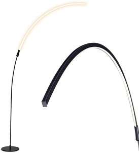 Modern Minimalist LED Corner Stand <strong>Floor</strong> <strong>Lamp</strong> Dimmable Gooseneck <strong>Arc</strong> with Curved Design for Living Room Decoration - Product Image 1