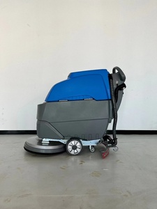 High Quality Large-capacity <b>Walk</b>-behind Workshop Industrial Floor Cleaner Scrubber <b>Machine</b> for Hotels and Warehouse Tile Using - Product Image 1