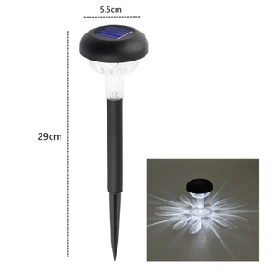 Lampe solaire d'extérieur pour pelouse, lumière décorative de jardin, étanche, à brancher au sol, petites lampes de nuit - Product Image 4