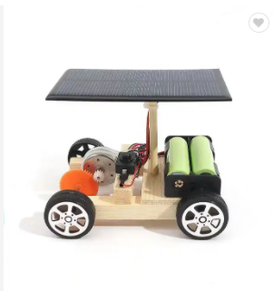 卸売7-12年スチームSTEM DIY学習玩具木製学校キッズ科学プロジェクトソーラーパネル付き電動ソーラーカー - Product Image 2