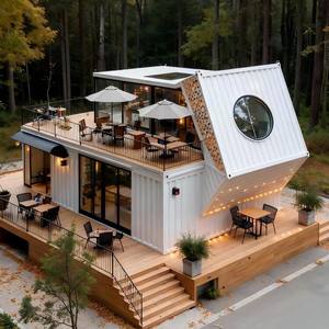 <span class=keywords><strong>Casas</strong></span> Contenedor Modulares Creativas de Múltiples Unidades con Empalme sin Juntas, Diseño Contemporáneo Transpirable, Solución Integral <span class=keywords><strong>para</strong></span> Proyectos - Product Image 6