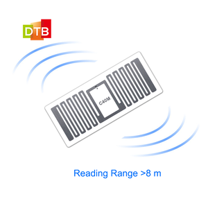 Inventario <span class=keywords><strong>C40M</strong></span> RFID etiqueta adhesiva tamaño personalizado 43*18 Impinj M730 chip etiqueta pasiva 860 ~ 960 MHz RFID UHF etiqueta adhesiva - Product Image 5