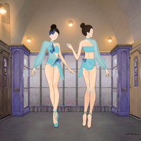 Robe de ballet élégante bleu clair pour filles, costume de danse, vente chaude, tenue lyrique pour enfants, prix d'usine, vêtements de scène
