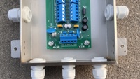 Caja de Conexiones Digital de 8 Vías de Acero Inoxidable a Prueba de Agua, Caja de Conexiones para Celdas de Carga Keli con Protección Contra Sobretensiones