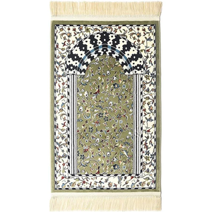 เสื่อสวดมนต์มุสลิมอิสลามพรมสวดมนต์หรูหราเสื่อบูชามุสลิม - Product Image 5