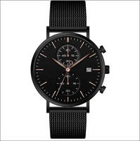 Montre étanche à l'eau 5ATM Japon Mouvement SEIKO VD53 U3057G