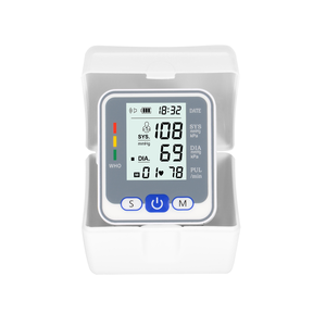 Pulsómetro Digital Automático, Esfigmomanómetro Recargable de Muñeca, Monitor de Presión Arterial, Monitor de Salud Metálico, Energía Eléctrica - Product Image 3