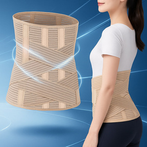 Sports Waist Support <b>Belt</b> With Steel Plate Support Breathable Elastic Adjustable For Yoga Running <b>Exercise</b> Adult - Product Image 2