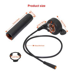 24~72V FT-21xUniversal E-Bike Electric Bicycle and Scooter Thumb and Finger Throttle 3-Wire <b>Grip</b> for Ebike Speed <b>Control</b> - Product Image 4