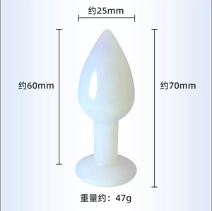 Naturstein Small Crystal Butt Plug Anal Spielzeug für Frauen Männer Jade Analog Plug Adult <span class=keywords><strong>Sex</strong></span> Shop - Product Image 3