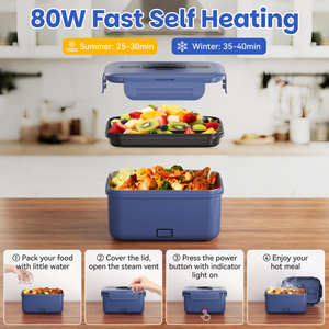<b>Large</b> Capacity 13.2V Rechargeable Lunch <b>Box</b> Easy to Use Electric Lunch <b>Box</b> for Students Office - Product Image 3