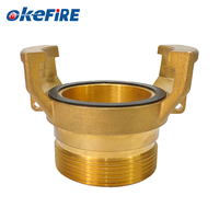 Raccords de tuyaux d'incendie Okefire en laiton de 2 pouces DN50 de type Guillemin femelle haute pression