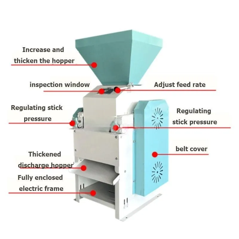 Alto desempenho venda quente grão achatamento máquina bean chip achatamento máquina Trigo Milho Flat Rolling Machine