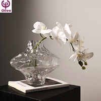 Vase en verre transparent nordique moderne décor de table transparent pour la maison mariage ensemble de vases hydroponiques décor à la maison moderne vase Lazzy