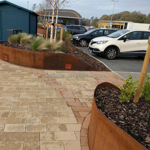 Bordure en acier Corten sur mesure pour l'aménagement paysager du jardin - Product Image 6