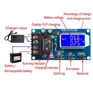 Módulo de Control de Carga de Batería XY-L10A 6-60V, Interruptor Digital de Corte Total con Protección Contra Sobrecarga - Product Image 5