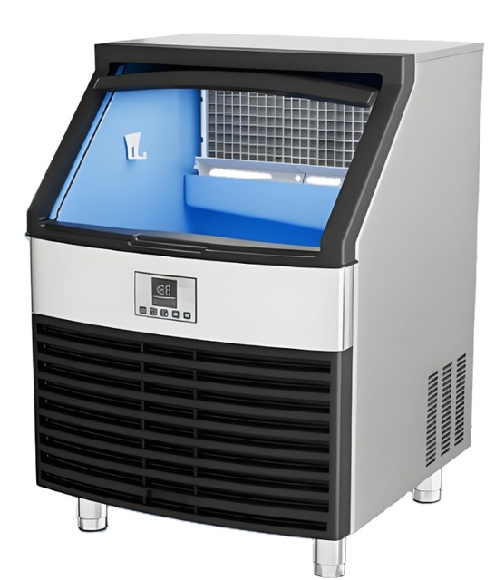 Commercial Nissan 150KG square Ice Cube Making Machine Stainless Steel Refrigeration Equipment