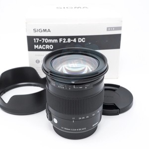Objectif HFT Professionnel Sigma 17-70mm F/2.8-4 DC Macro OS HSM Contemporain, Objectif Macro <span class=keywords><strong>Zoom</strong></span> pour <span class=keywords><strong>Appareil</strong></span> <span class=keywords><strong>Photo</strong></span> Numérique DSLR, Vente en Gros - Product Image 1