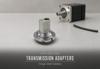 Support de fixation d'axe à bride en aluminium 6061 pour tournage CNC et fraisage 3 axes, adaptateur de précision personnalisé
