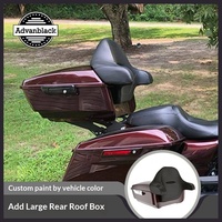 Pour Harley-Davidson Road King Glide, grand coffre arrière personnalisé, coffre arrière Road King