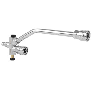 Hanggao Stainless Steel Multi-functional Water Gun Head 1/4 Quick Connect Adjustable For <b>Car</b> Washer Cleaning <b>Machine</b> - Product Image 5