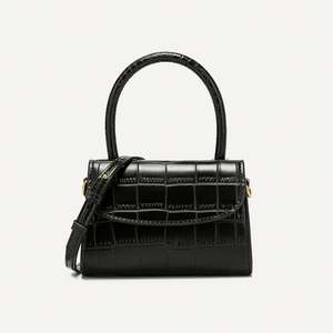 กระเป๋าหนัง PU สำหรับผู้หญิงดีไซน์สวย1-1.9L ลายตารางประดับเพชรสามารถปิดได้สินค้าแฟชั่นขายส่งราคาถูก - Product Image 1