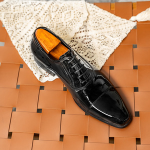 Auténticos Zapatos Mocasines de Cuero Genuino para Hombre, Hechos a Mano, con Punta Cuadrada, Casuales, para Uso Diario, Ideales para Bodas, Populares - Product Image 6