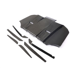 Difusor de Parachoques Trasero para <span class=keywords><strong>BMW</strong></span> <span class=keywords><strong>E92</strong></span> E93 <span class=keywords><strong>M3</strong></span> 09-13, Alerón Inferior con <span class=keywords><strong>Aletas</strong></span> - Product Image 5