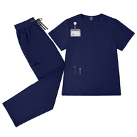 Ensemble de Blouses Médicales Femme Tendance 2026 – Anti-Plis, Respirant, Extensible, Tissu Peigné – Accessoires Personnalisés pour Hôpitaux et Soins Infirmiers
