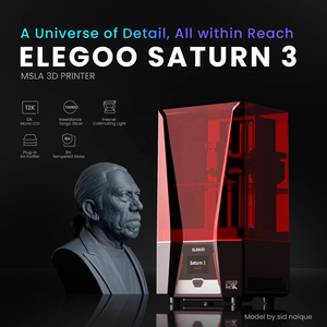Elegoo เครื่องพิมพ์3D LCD 3 12K เรซิน4K 6K 8K DLP SLS SLM 3D เครื่องพิมพ์ยูวี - Product Image 5