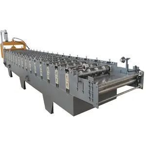 Five-rib color steel aluminum trapezoidal roof panel automatic cold pressing forming equipment for sale