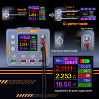 Station de charge USB intelligente électrique 8 ports 140W avec écran numérique coloré et port EX, station de charge multifonctionnelle F1