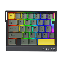 Ajazz AK029 One-Handed Mechanical Gaming Keyboard 29-KEY Magnetic Switch Wired -Portable for Laptop or Desktop