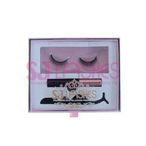 Kit de <span class=keywords><strong>cils</strong></span> magnétiques en bande complète en gros, fournisseur de boîtes à <span class=keywords><strong>cils</strong></span> OEM, eye-liner <span class=keywords><strong>magnétique</strong></span> naturel long - Product Image 4