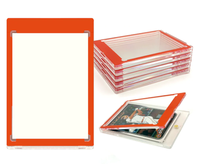Porte-cartes de collection avec impression UV couleur 35PT, avec étui de présentation magnétique robuste pour cartes de sport de baseball