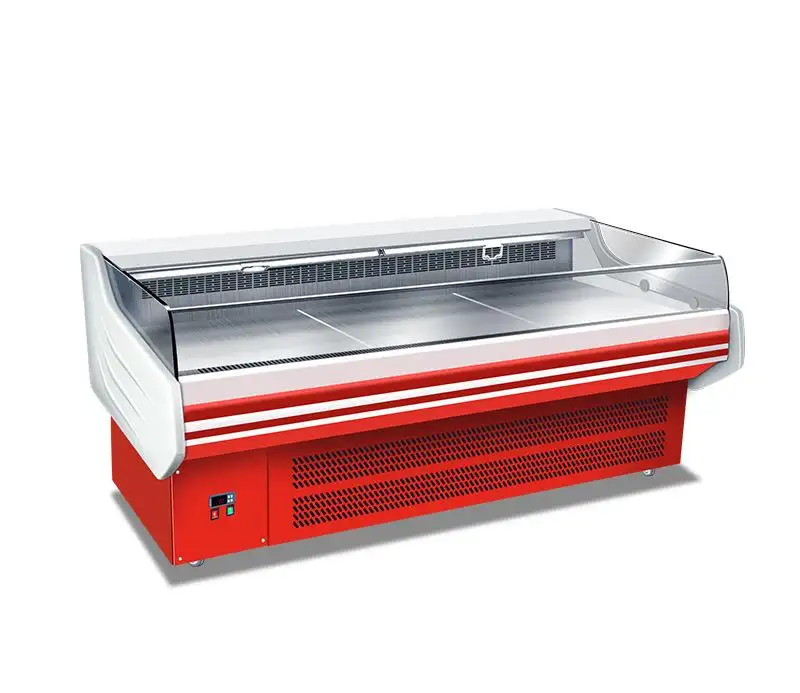 Factory Direct Sales Butchery And Supermarket Meat Open Fresh Meat Display Refrigerator