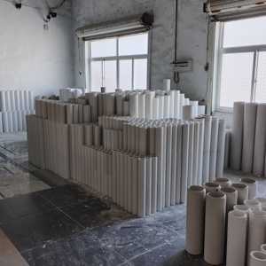 Tubo di rivestimento interno in ceramica di allumina per l'industria mineraria, protezione contro l'abrasione severa per condotte di fanghi di carbone - Product Image 3