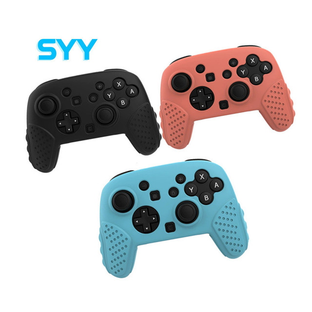 SYY Silicon Non-slip Mold Protector Cover Case for Nintendo Switch 2 Pro Game Controller Accessories