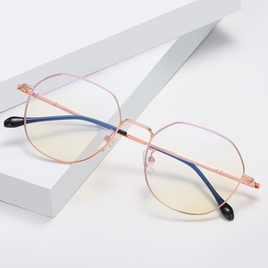 Gafas de Lectura con Montura de Aleación Metálica de Diseño Moderno, Anti Luz Azul, para Hombre y Mujer - Product Image 3