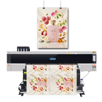 Impresora Eco Solvente Macro Color de 1.8m con 8 Cabezales I3200 para Tinta Eco Solvente CMYK para Exteriores, Directo de Fábrica
