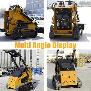 Mini Skid Steer <b>Loader</b> With High Lift Capacity For Earthmoving Hydraulic Skid Steer <b>Loader</b> Attachment Ready For Excavation Work - Product Image 6